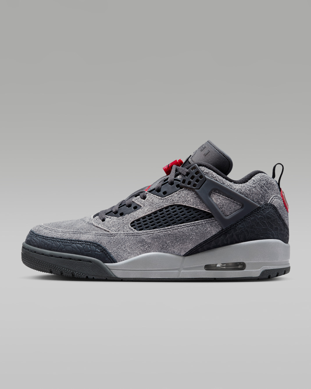 Jordan Spizike Low Men's Shoes - Anthracite/Black/Gym Red