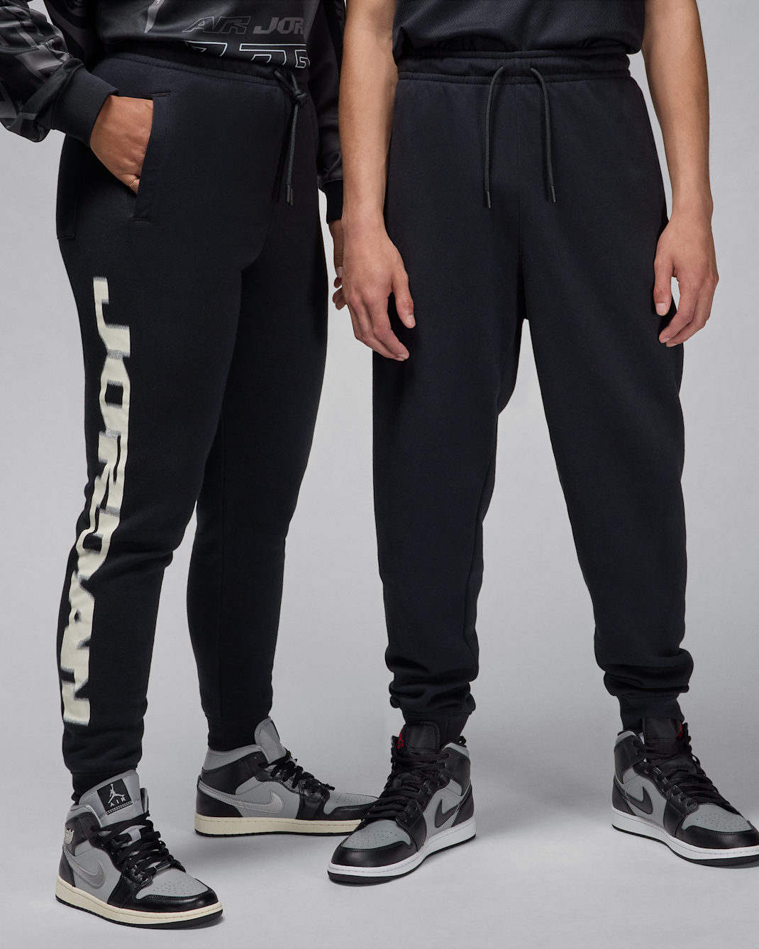 Jordan MVP Men's Fleece Trousers - Black/Iron Grey/Black
