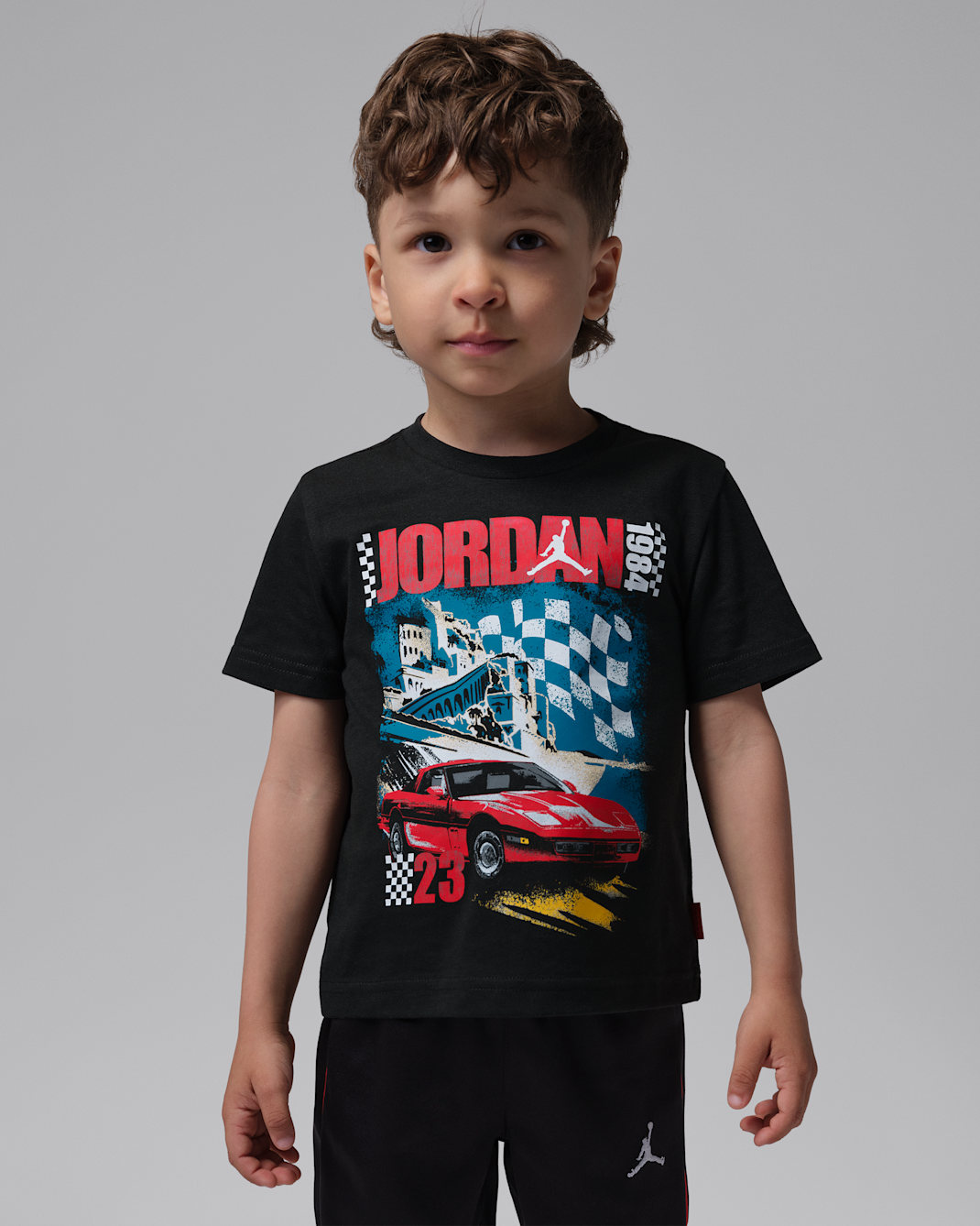 Jordan Toddler Brooklyn Auto '84 T-Shirt - Black