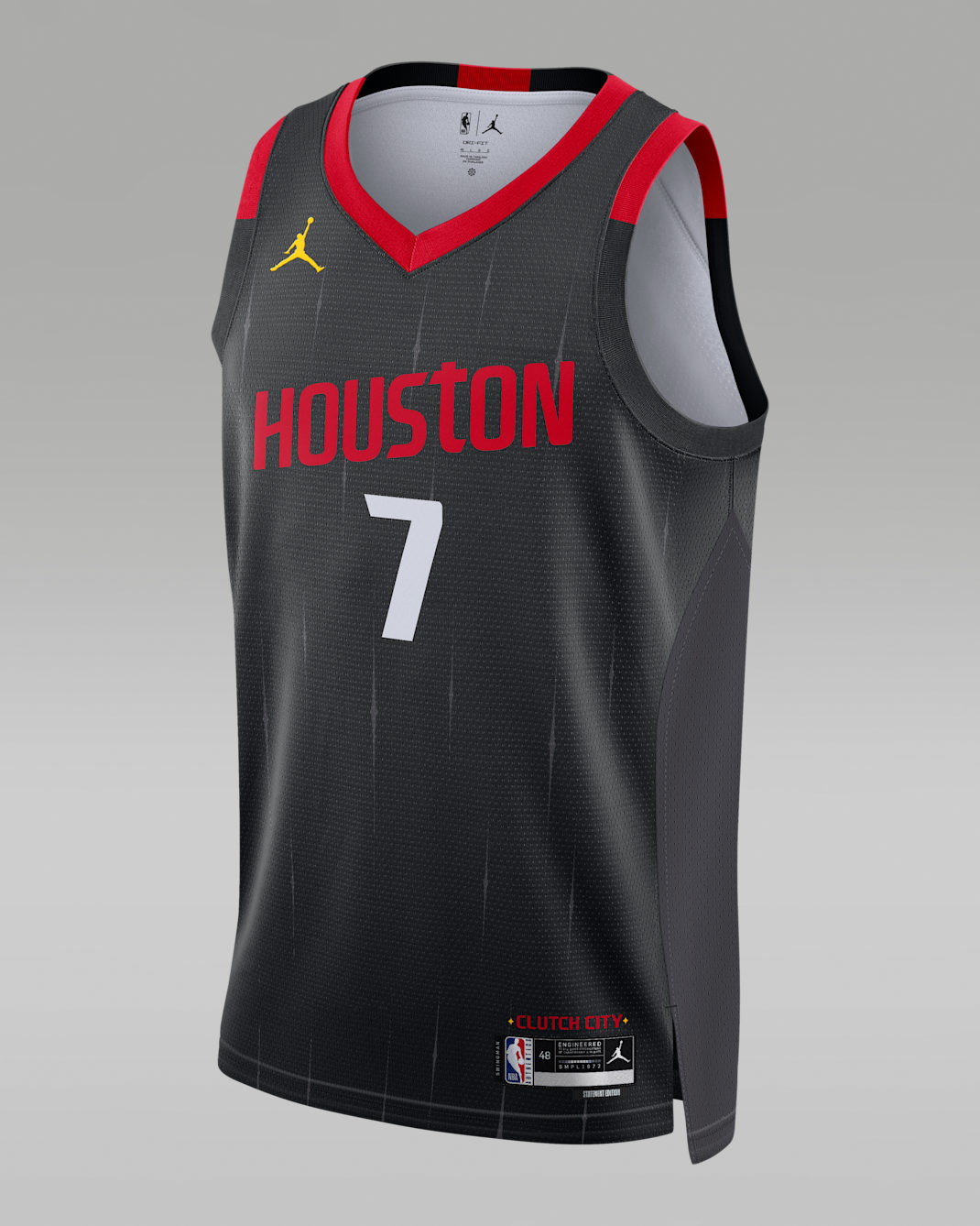Houston Rockets Statement Edition Kevin Durant Men's Nike Dri-FIT NBA Swingman Jersey - Black