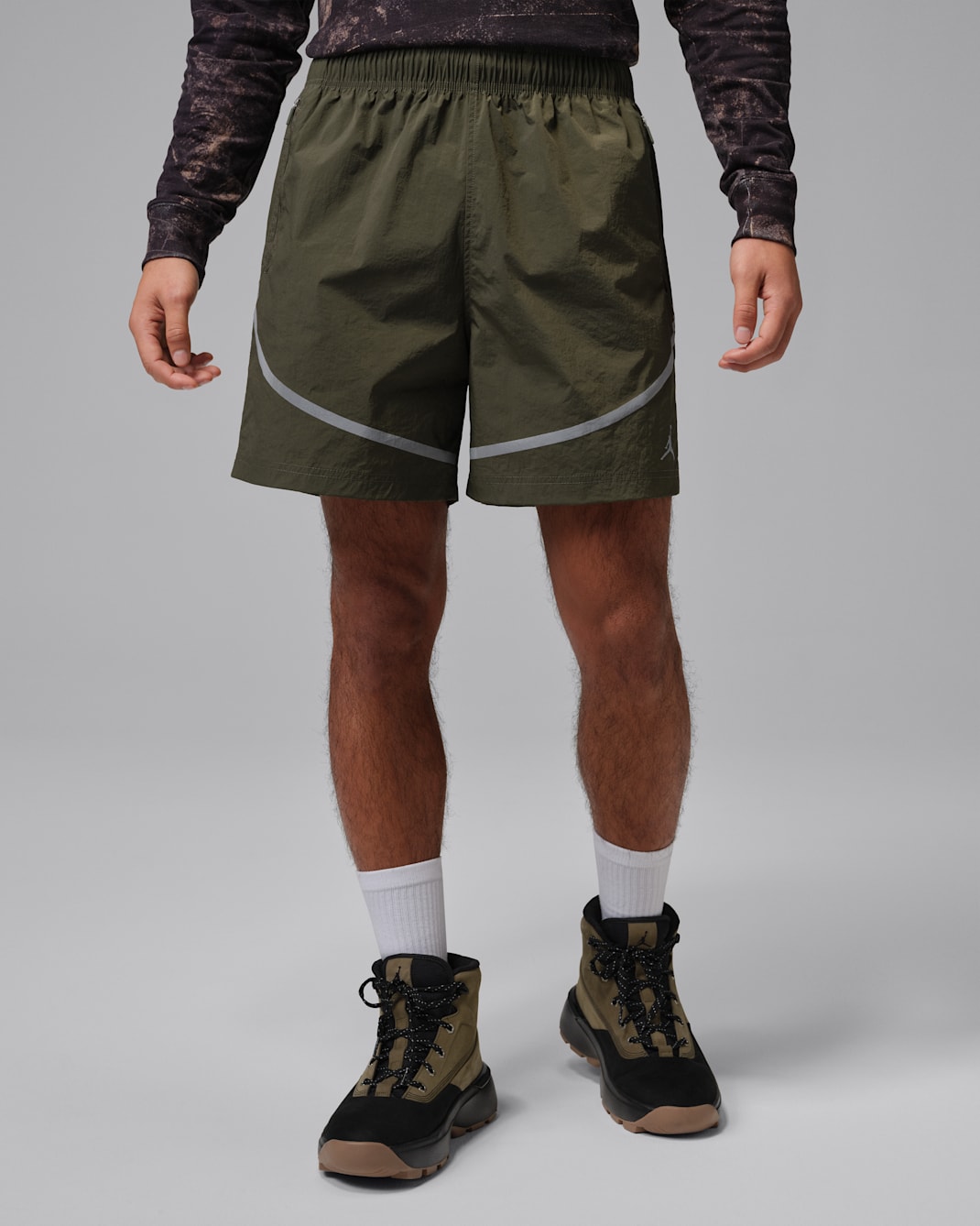 Jordan Brooklyn Men's Hike Mike Shorts - Cargo Khaki