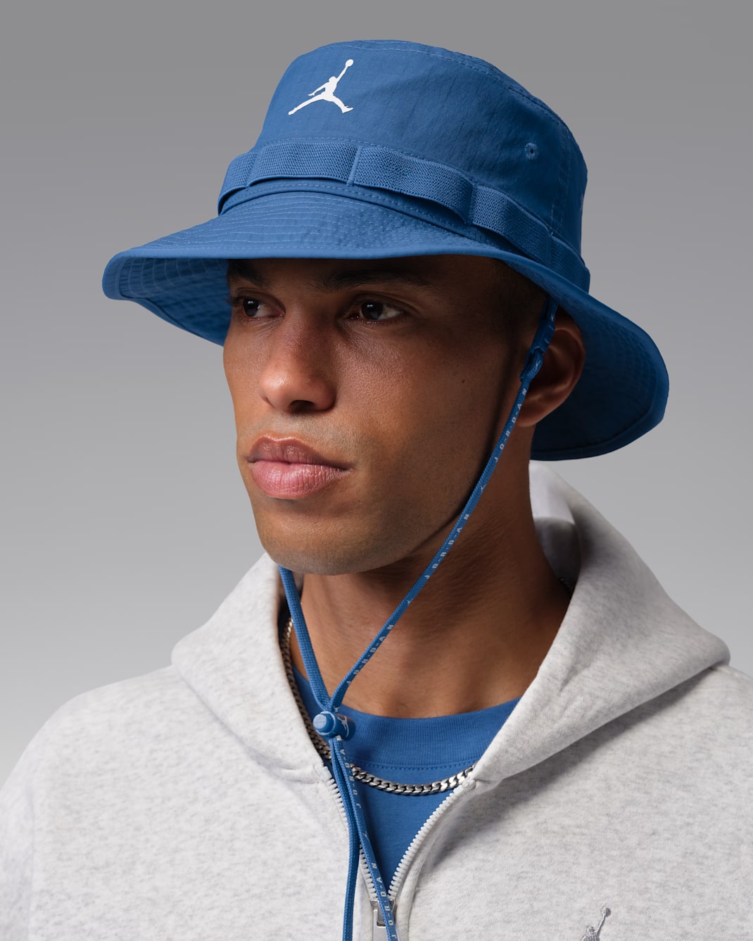 Jordan Apex Bucket Hat - True Blue/White
