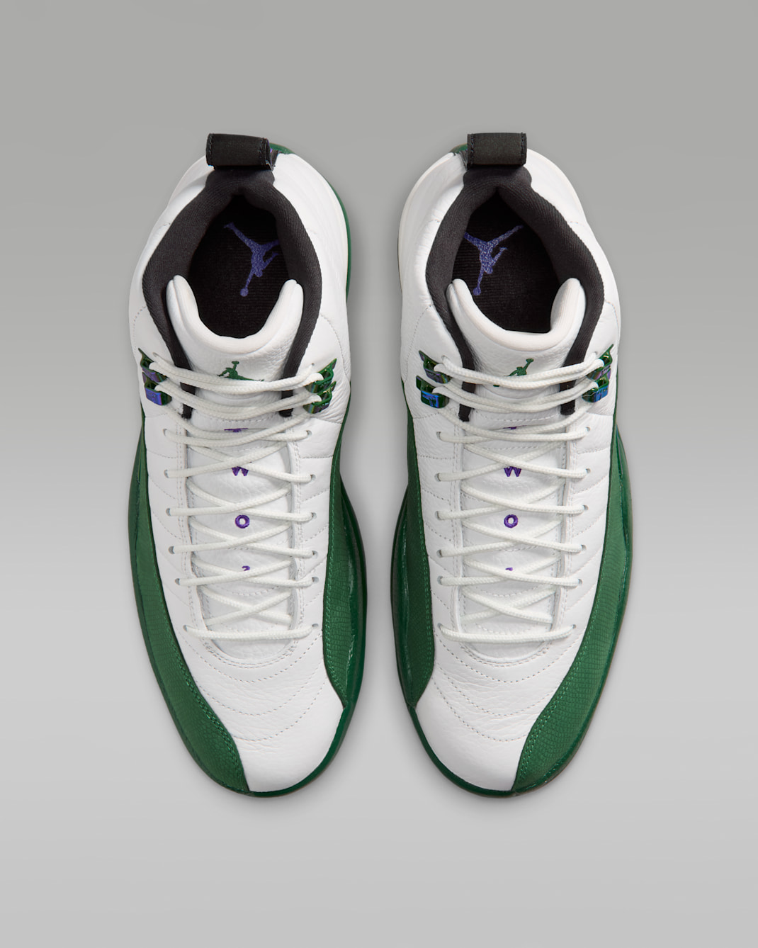 Air Jordan 12 Idols Become Rivals heel view showing standard Jordan branding