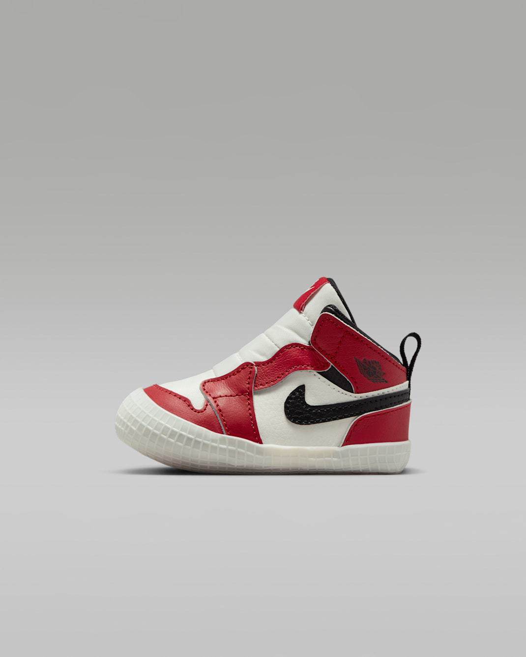 Jordan 1 Baby Cot Bootie - Varsity Red/Sail/Black
