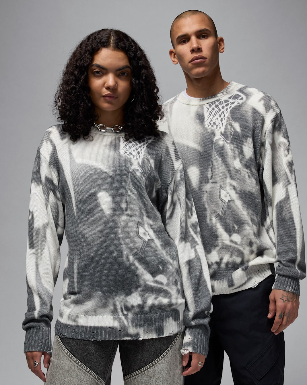 Air Jordan Men's Knit Jumper - Sail