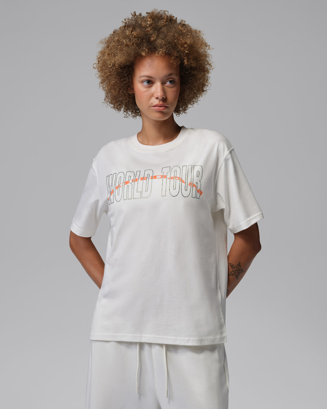 Jordan Brooklyn Women's Girlfriend T-Shirt - Sail