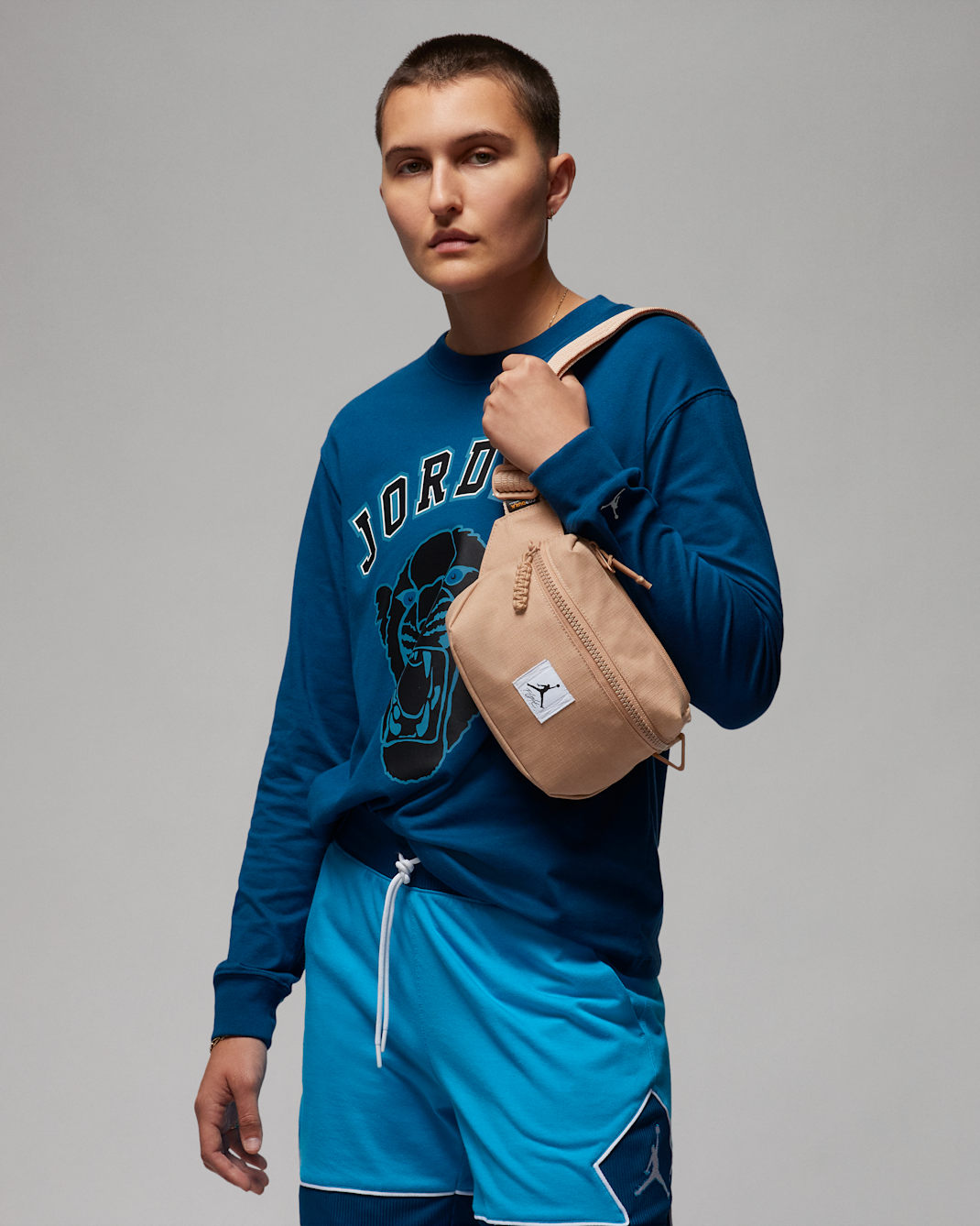 Jordan Flight Crossbody Crossbody Bag (2L) - Hemp