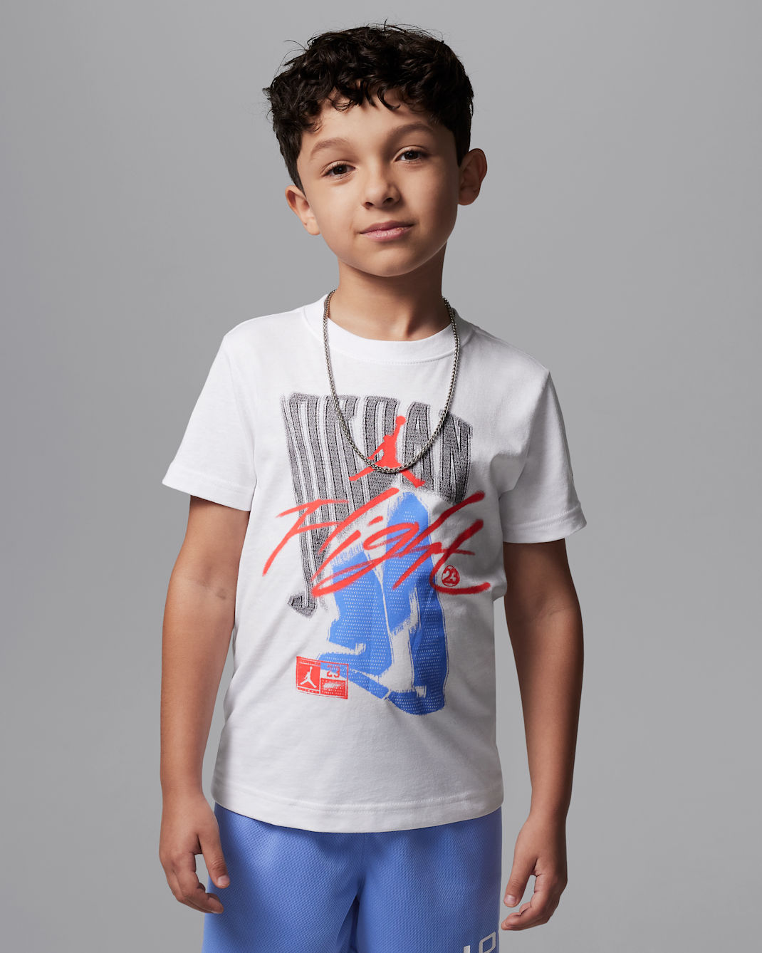 ジョーダン リトルキッズ フェイドアウェイ フライト Tシャツ - ホワイト