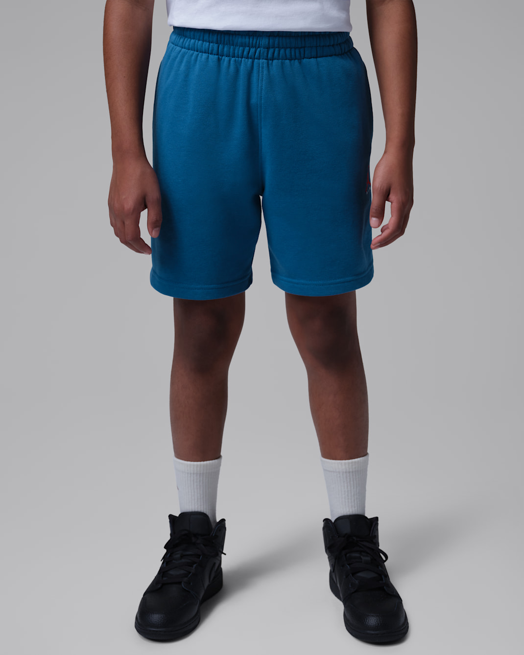 Shorts de French Terry Brooklyn para niños talla grande Jordan - Azul genuino