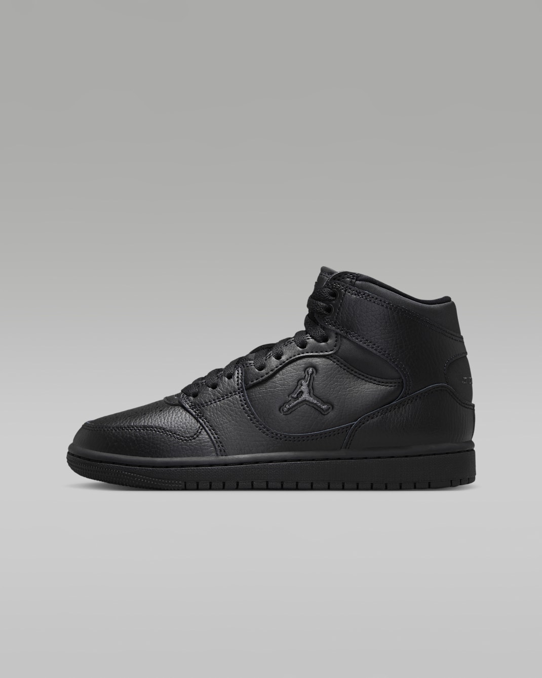 Buty dla dużych dzieci Jordan Court Connect Mid - Czerń/Dark Smoke Grey