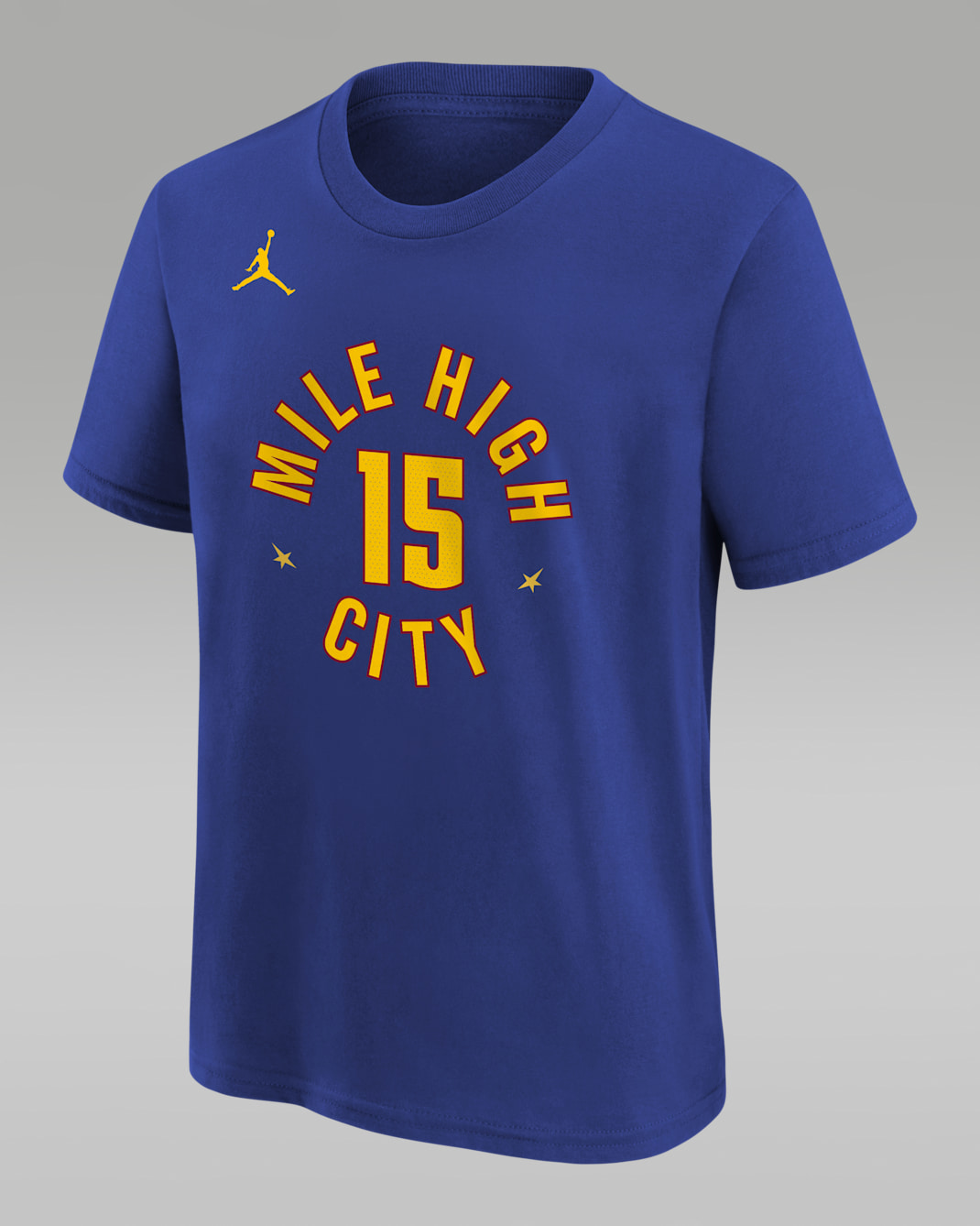 Denver Nuggets Big Kids' Nike T-Shirt - Rush Blue