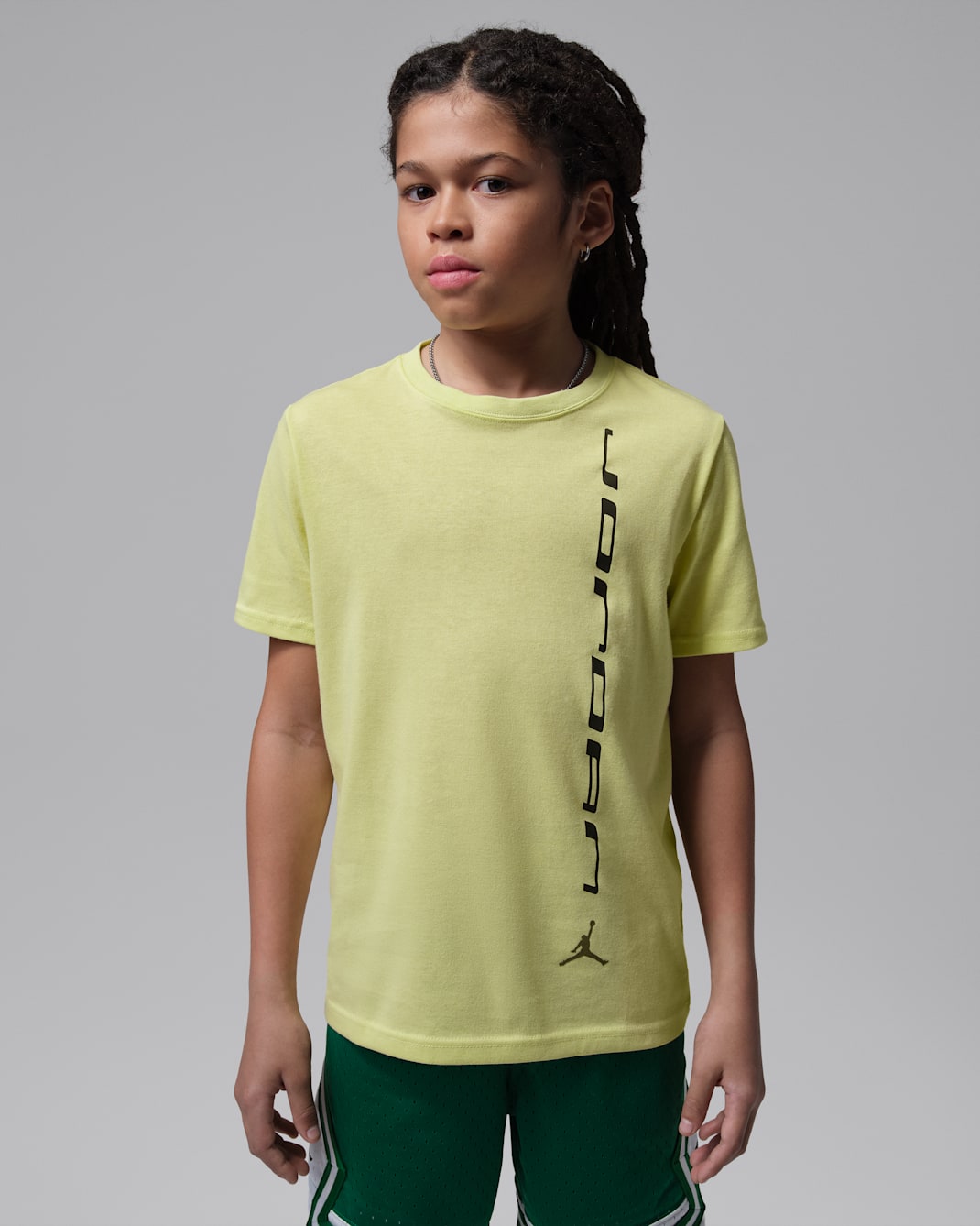 Playera con gráfico para niños talla grande Jordan Sport - Verde