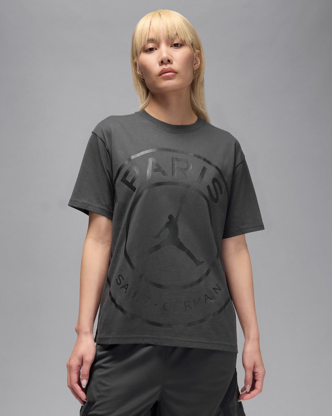 PSG ウィメンズ Tシャツ - アンスラサイト/オフノワール