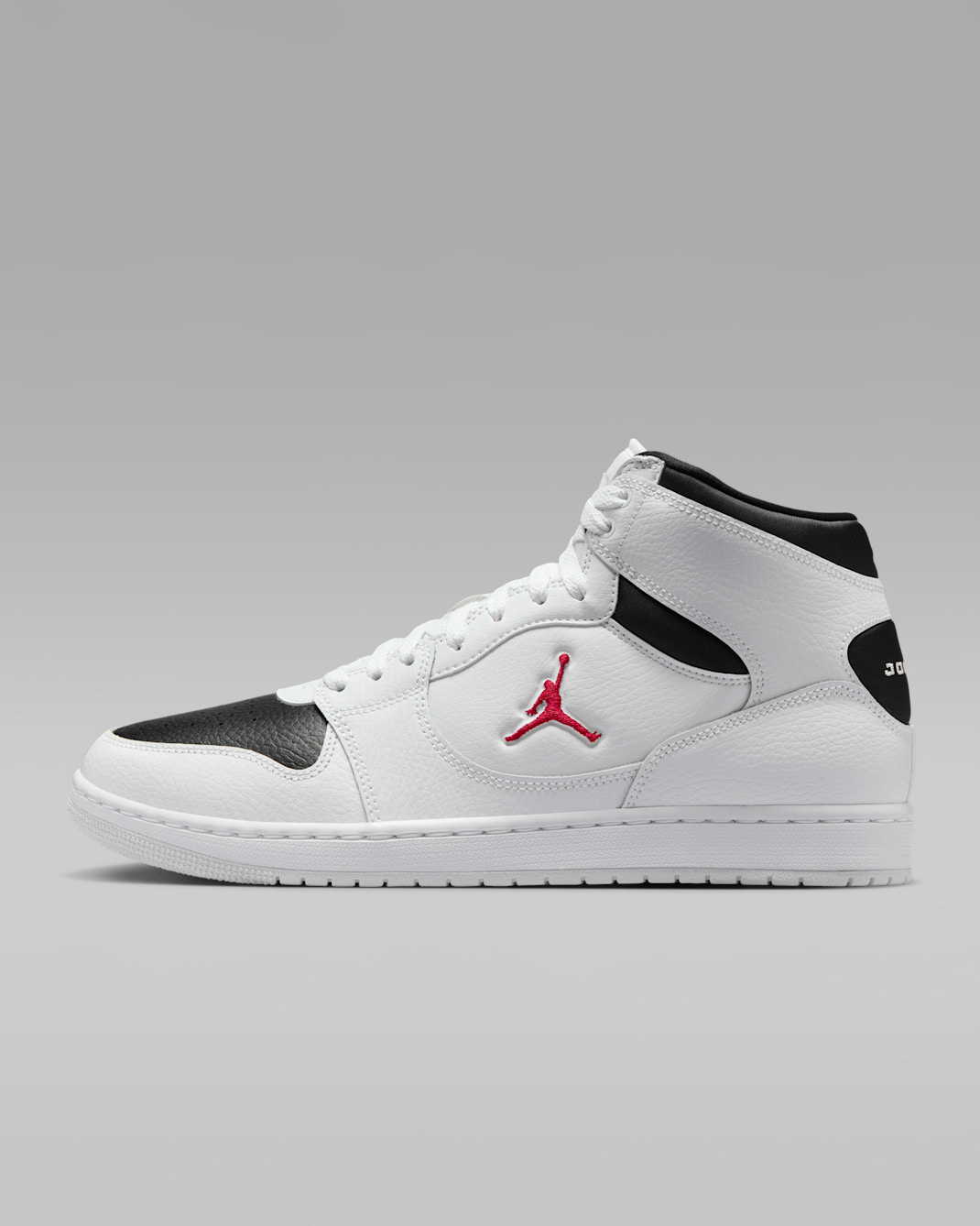 Chaussure Jordan Court Connect Mid pour homme - Blanc/Noir/Gym Red