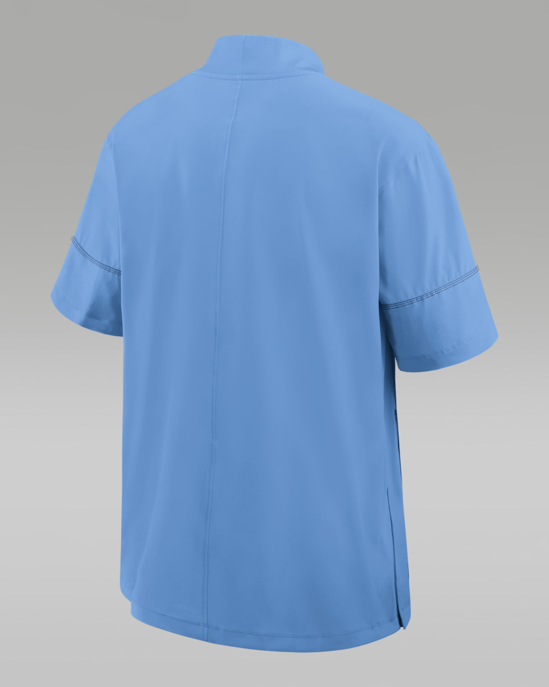 North Carolina Sideline Coach Men's Jordan Brand College 1/2-Zip Short-Sleeve Hooded Jacket