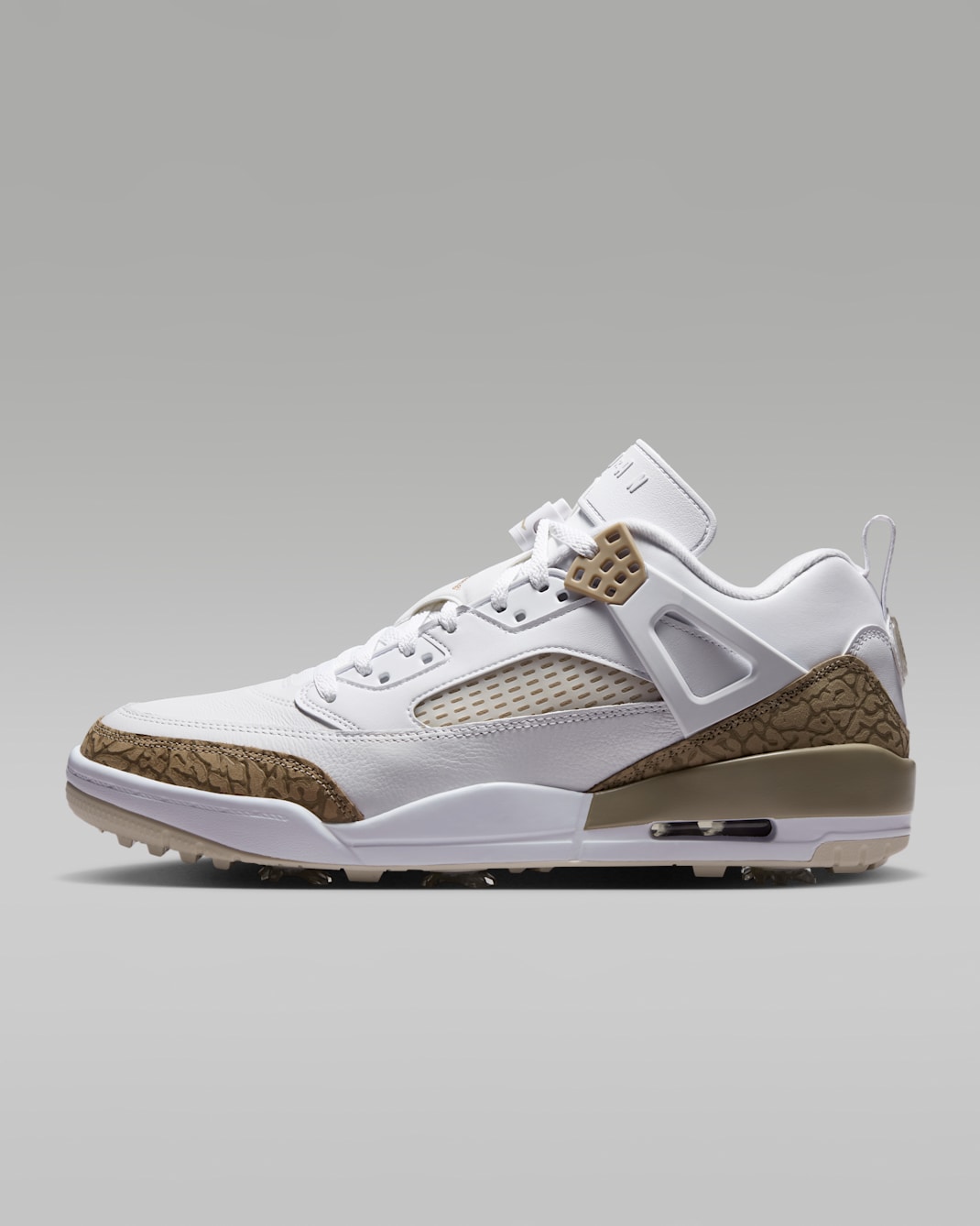Jordan Spizike G Golf Shoes - White/Sanddrift/Light Khaki
