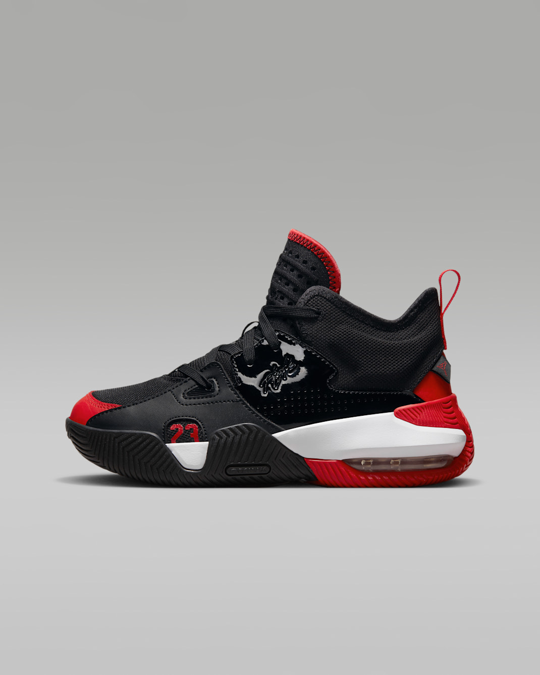 Jordan Stay Loyal 2 Older Kids' Shoes - Black/University Red/White