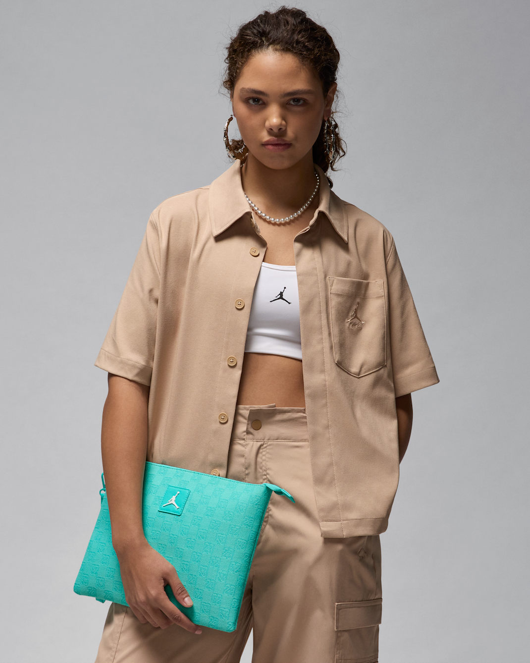 Jordan Monogram Pouch (0.69L) - Emerald Rise