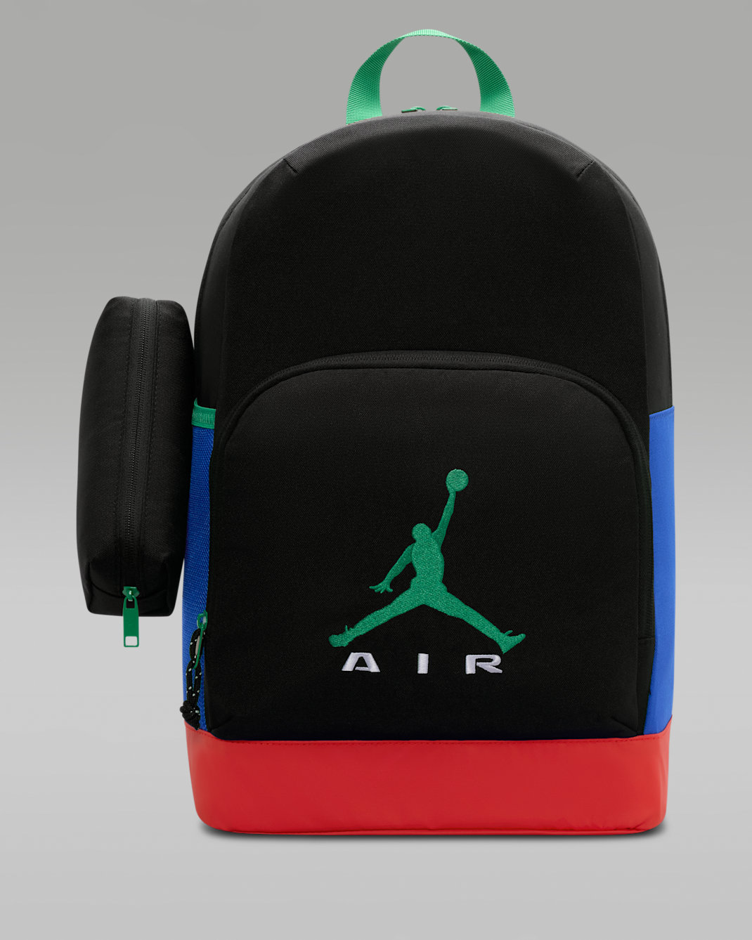 조던 주니어 에어 레이드 백팩(17L) - 블랙/멀티컬러