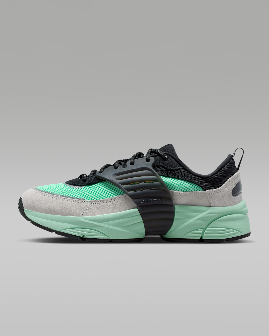 Jordan Trunner O/S Men's Shoes - Black/Neutral Grey/Mint Foam/Green Glow