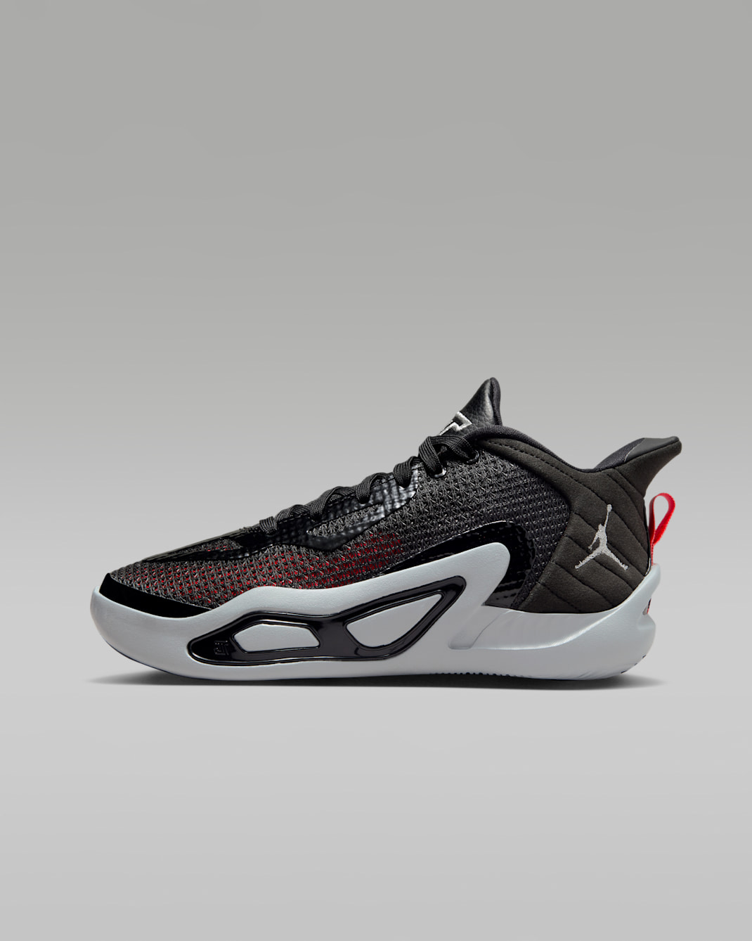 Tatum 1 'Old School' Older Kids' Basketball Shoes - Black/Wolf Grey/Anthracite/Metallic Silver