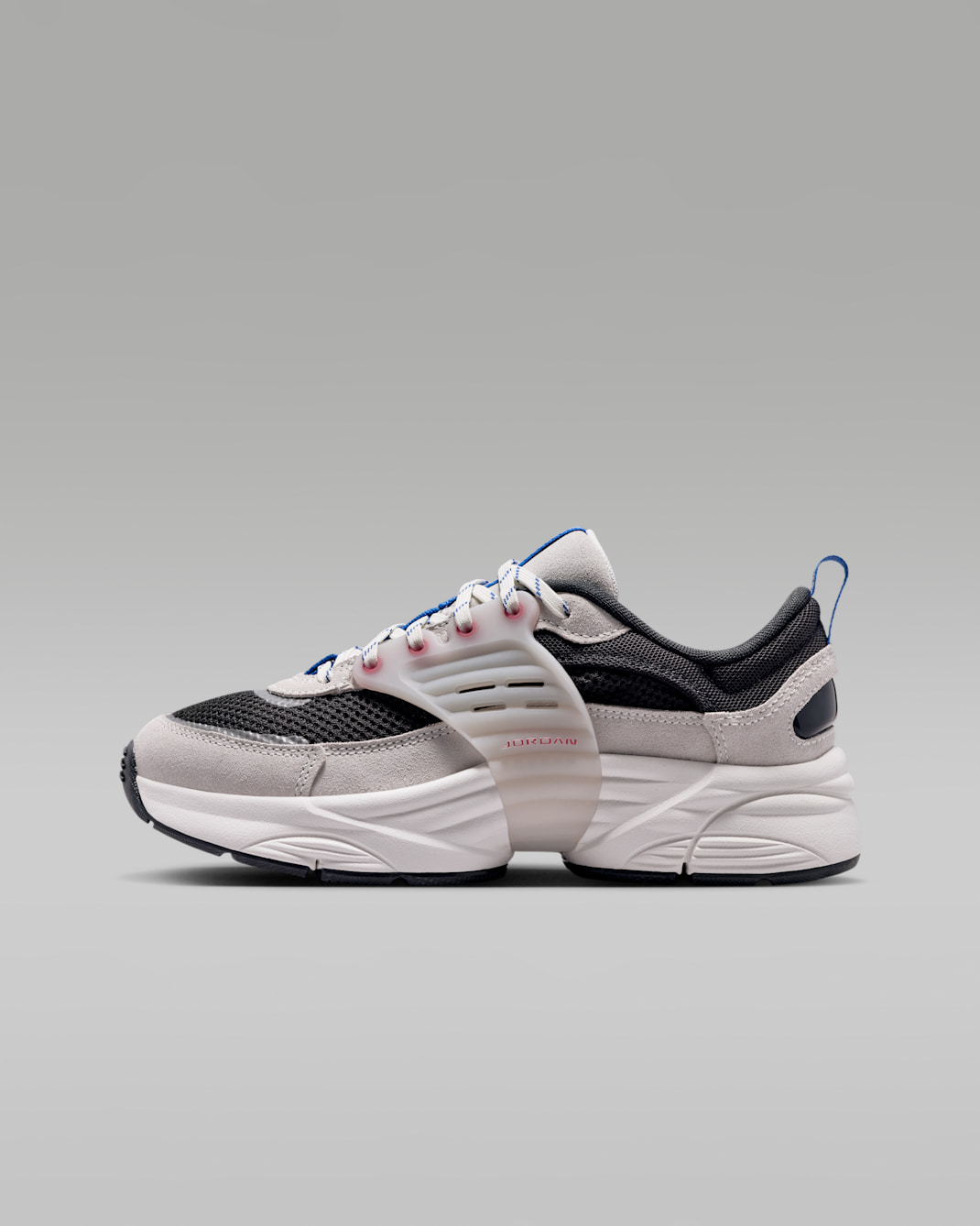 Jordan Trunner O/S Older Kids' Shoes - Phantom/Off-Noir/Game Royal/University Red