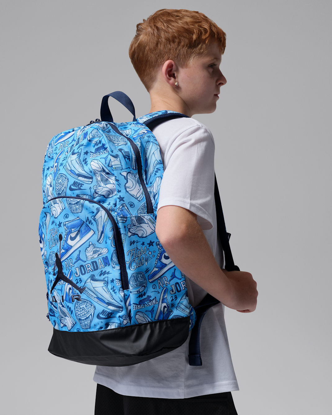 Jordan Big Kids' Air Raid Backpack (17L) - University Blue