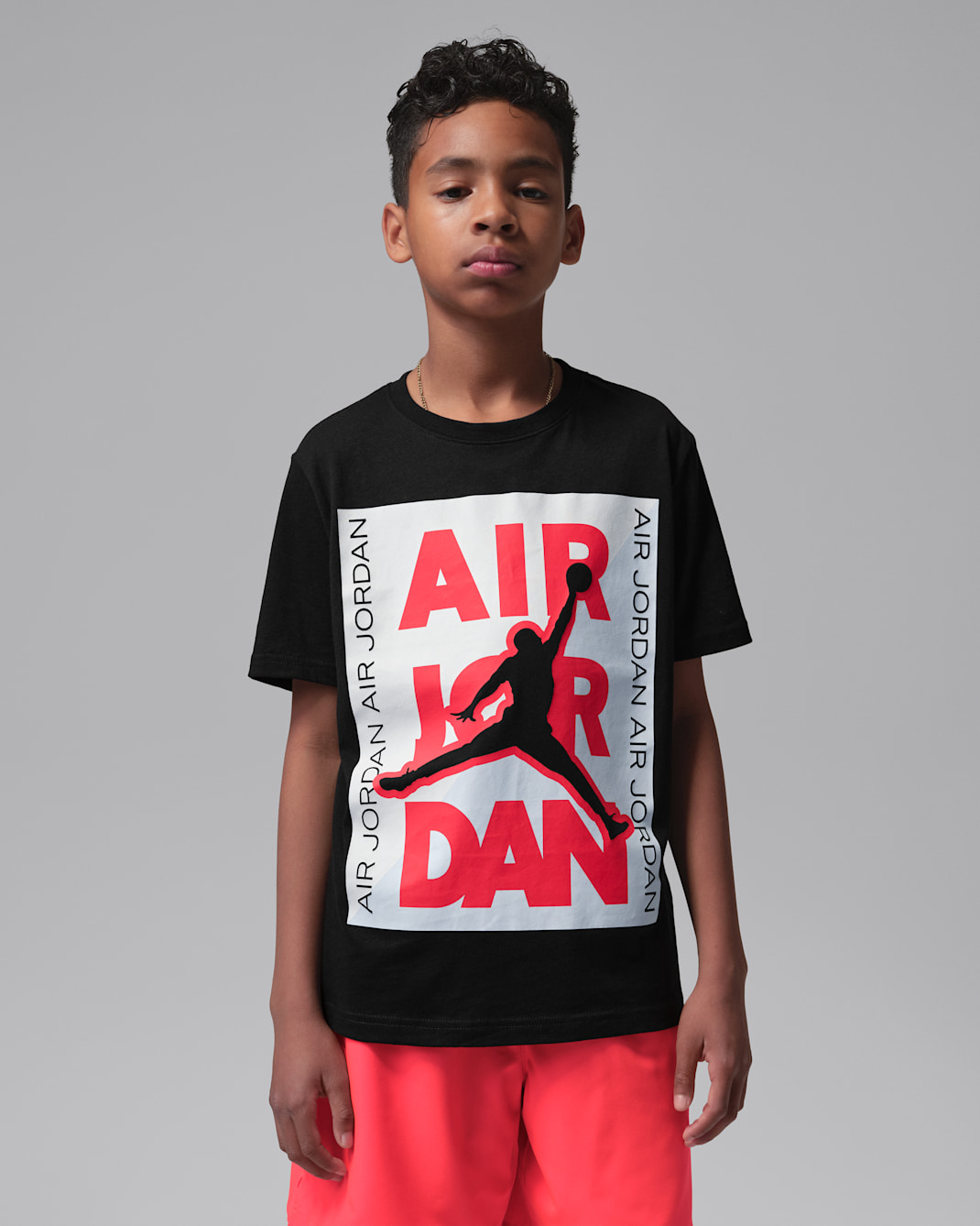 Jordan Older Kids' City T-Shirt - Black