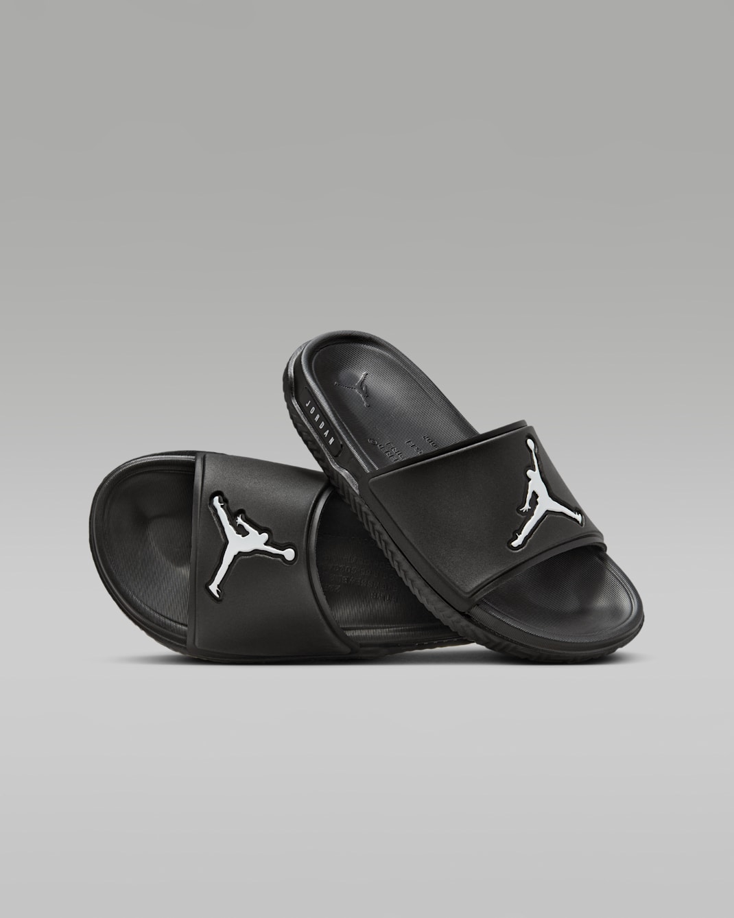 Jordan Jumpman Older Kids' Slides - Black/White