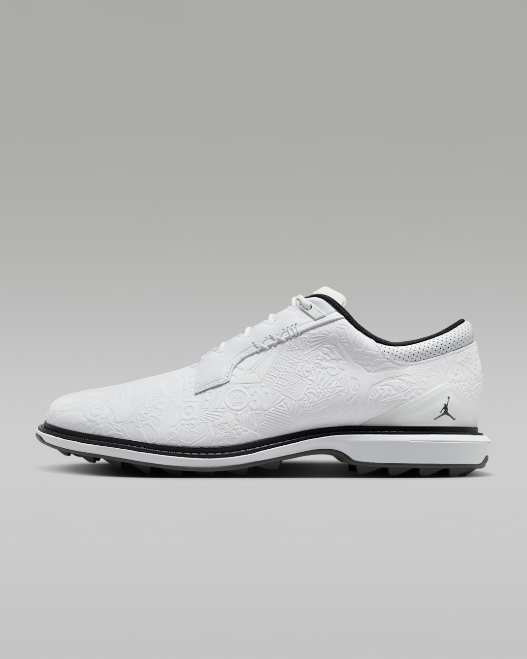 รองเท้ากอล์ฟ Jordan ADG 5 - ขาว/ดำ/Pure Platinum/Iron Grey