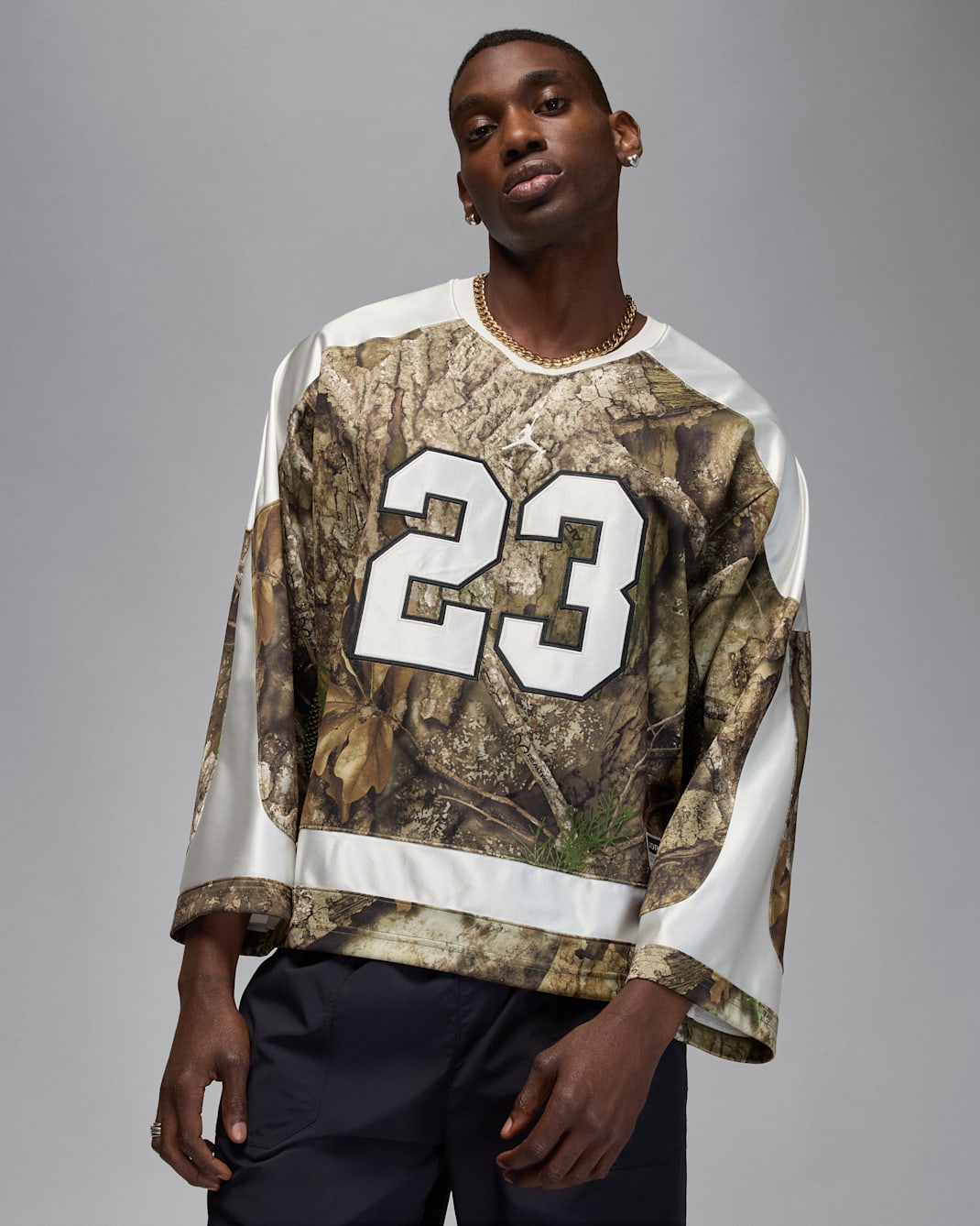 Jordan Brooklyn Realtree-Hockeytrikot (Herren) - Medium Olive/Sail/Sail