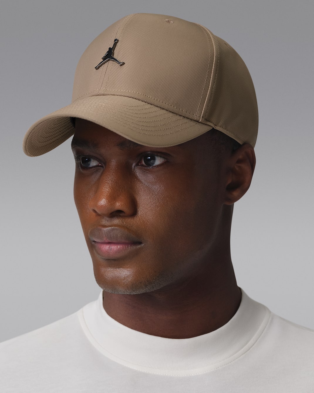 Jordan Rise Structured Metal Jumpman Hat - Khaki