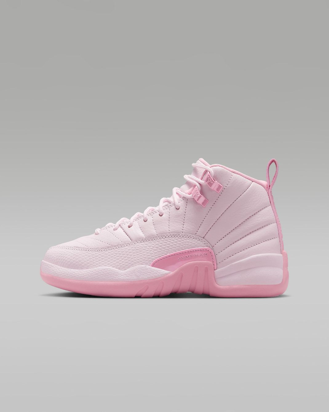Air Jordan 12 Retro Big Kids' Shoes - Pearl Pink/Medium Soft Pink