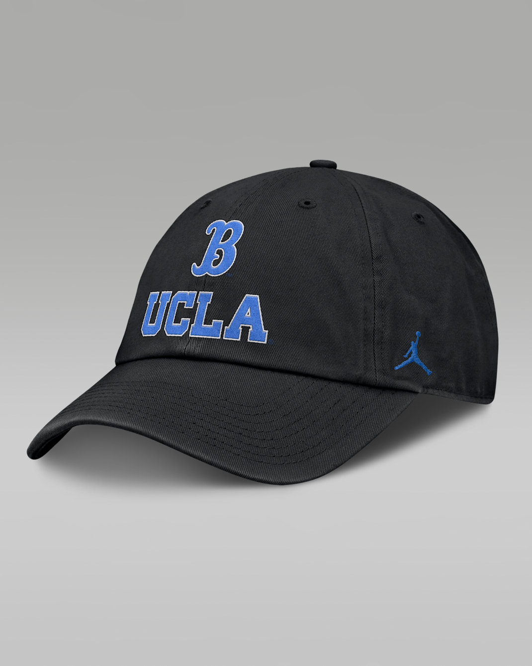UCLA Sideline Club Gameday Men's Jordan Brand College Adjustable Hat - Black