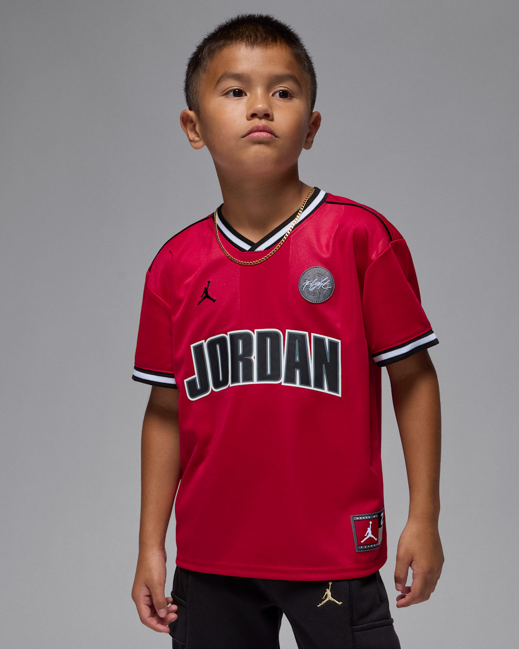 Jordan Little Kids' Sport Jersey - Gym Red