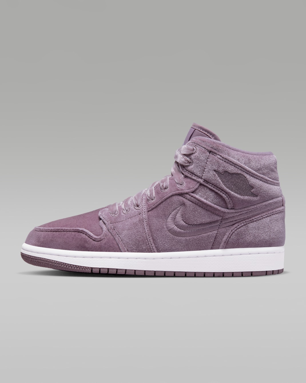 Air Jordan 1 Mid SE Damenschuh - Purple Smoke/Weiß/Purple Smoke