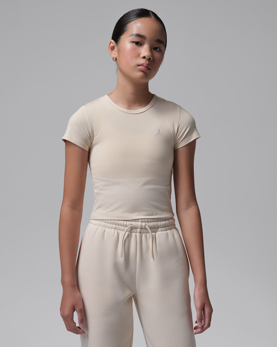 Jordan Brooklyn Essentials T-shirt voor kids - Legend Light Brown