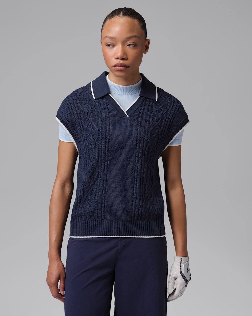 Jordan Sport Women's Golf Sleeveless Jumper - Obsidian/Sail