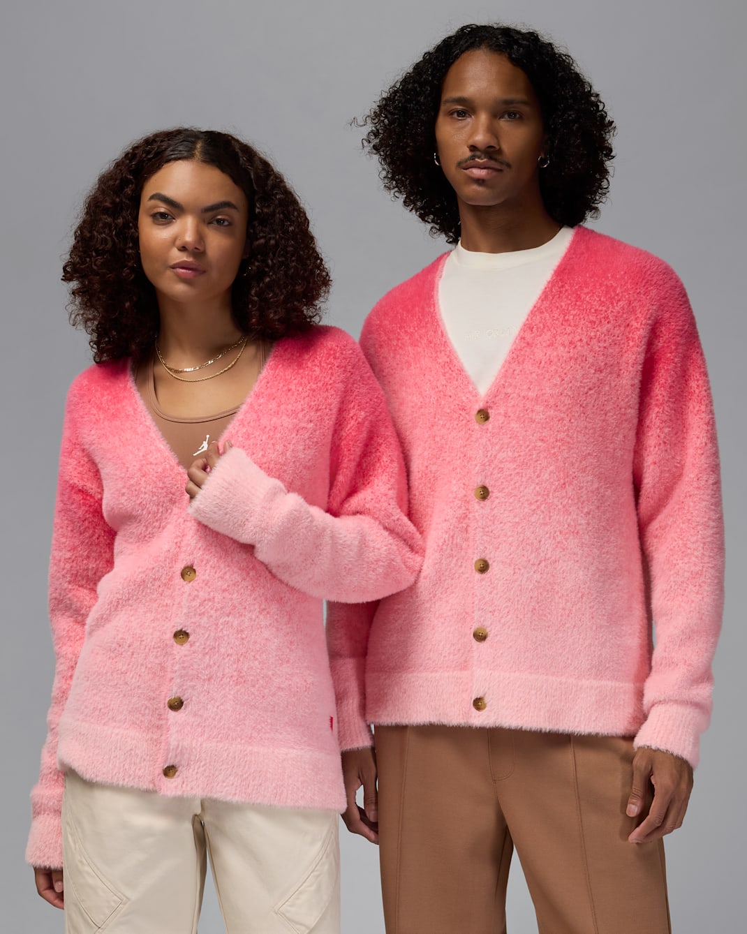 Air Jordan Men's Cardigan - Aster Pink