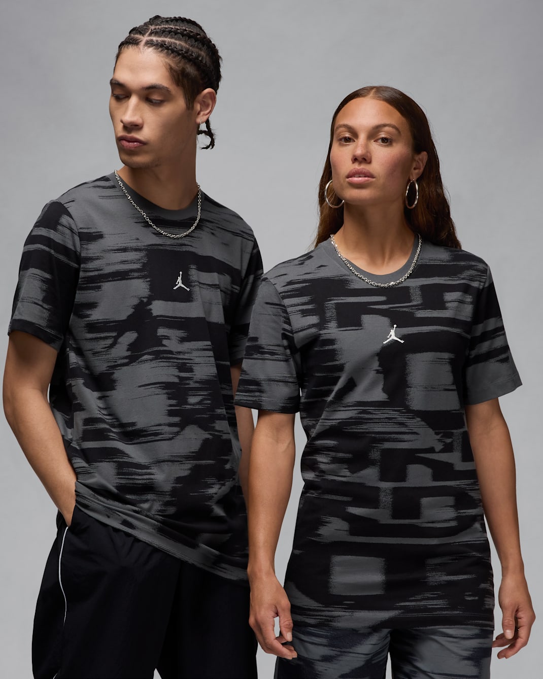 Jordan MVP Men's Printed T-Shirt - Iron Grey/Sail