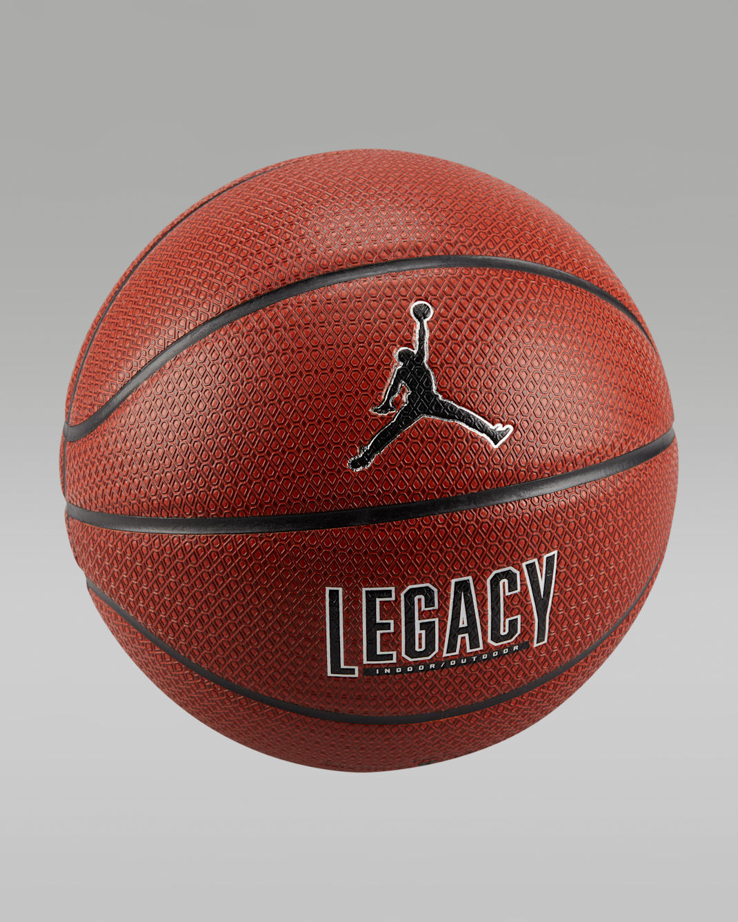 Jordan Legacy 2.0 8P Basketball - Amber Court/Black/Metallic Silver/Black