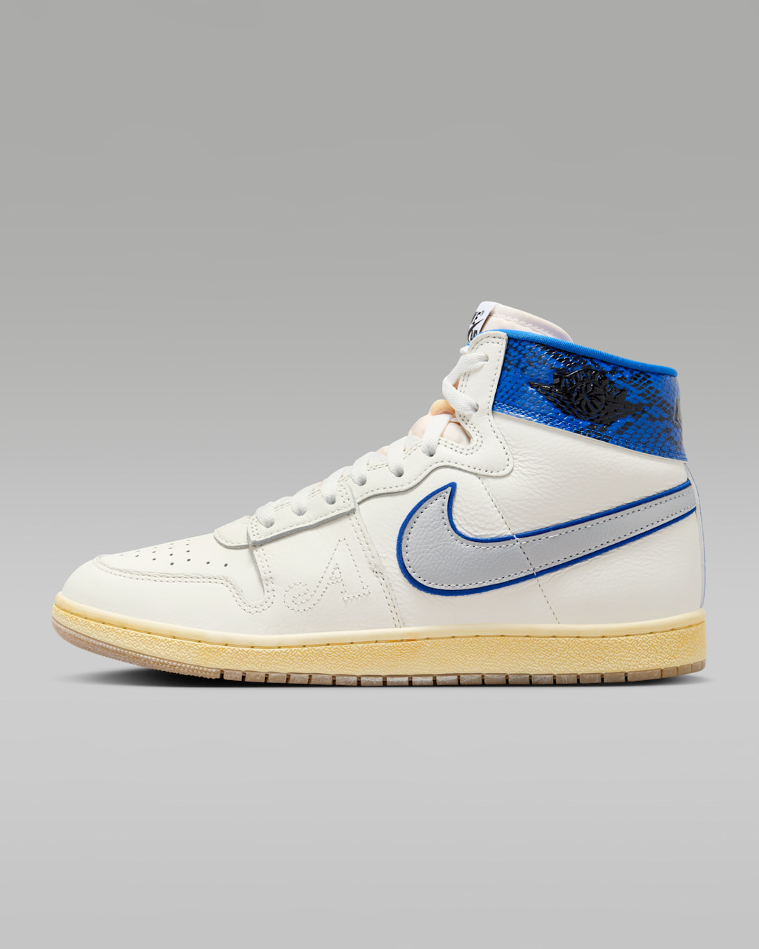 Jordan Air Ship x Awake NY 'Game Royal' Men's Shoes - Sail/Game Royal/Metallic Platinum/Black