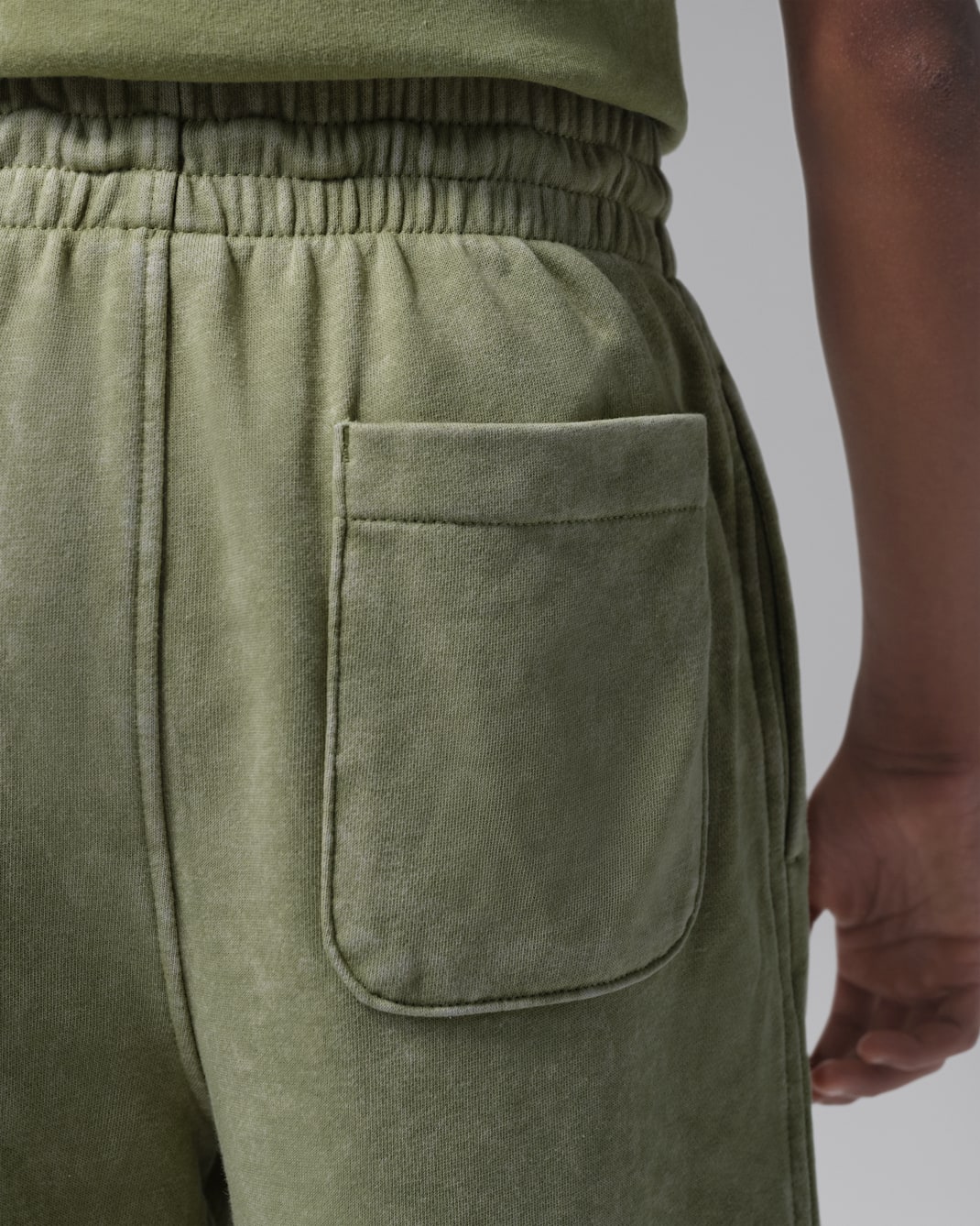 Jordan Big Kids' Acid Wash French Terry Pants