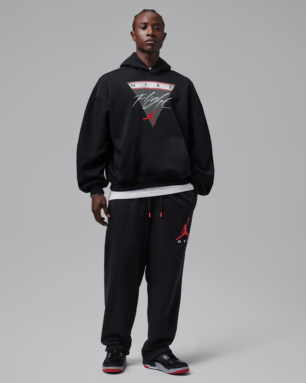 Jordan Brooklyn Men's Oversized Fleece Pullover Hoodie