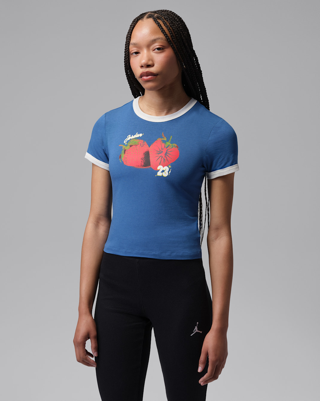 Jordan Ringer T-skjorte til dame - True Blue/Sail