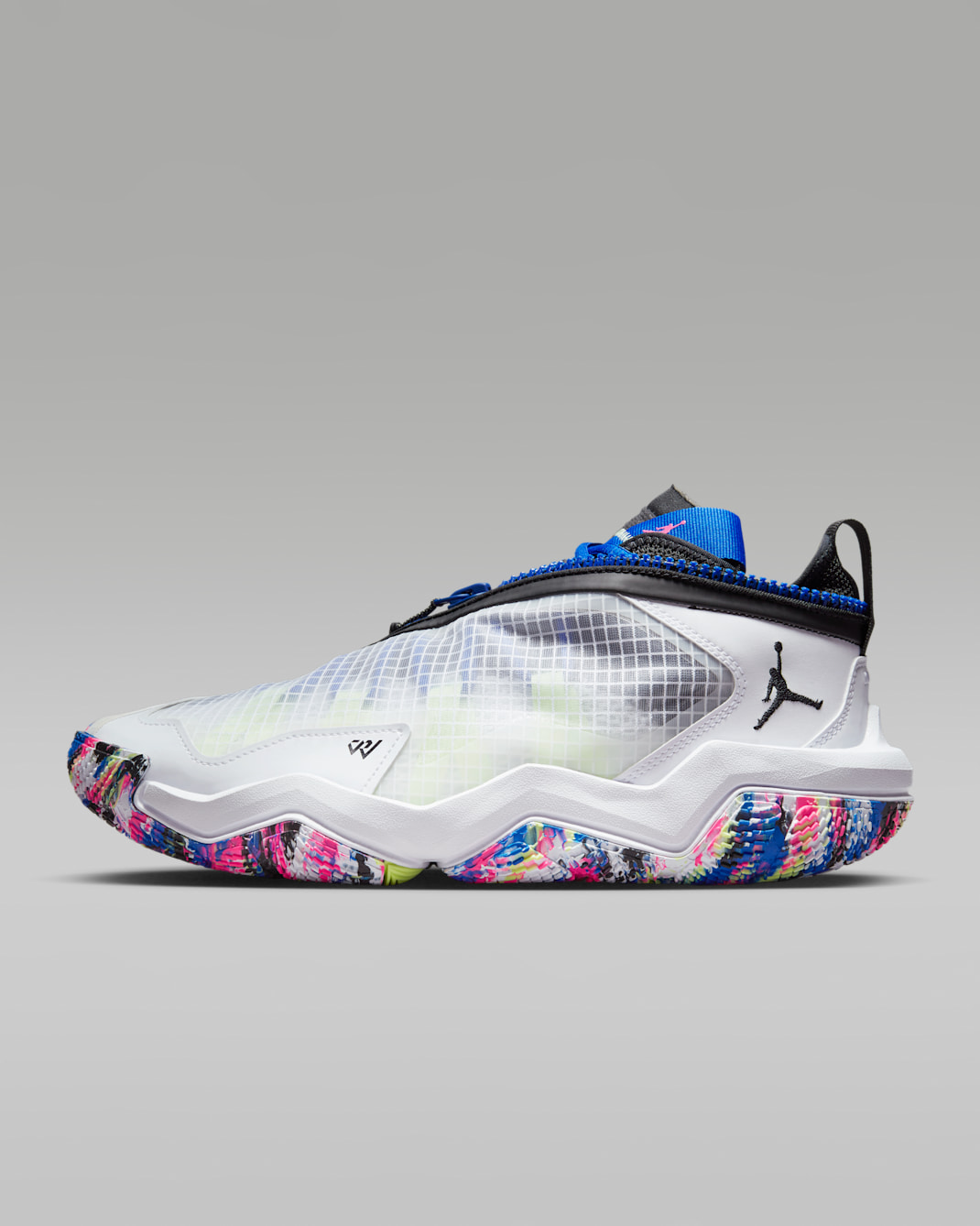 Jordan Why Not .6 PF Men's Shoes - White/Light Liquid Lime/Pink Blast/Black