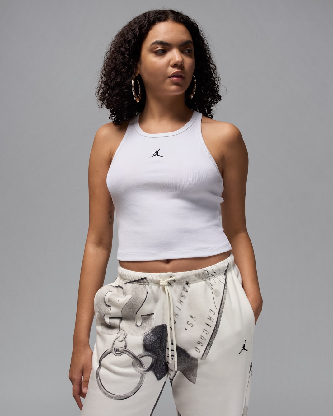 Jordan Essentials Women's Tank - White/Black