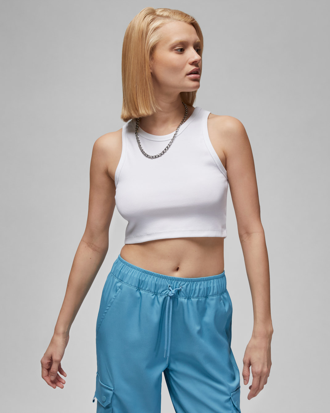 Canotta Jordan – Donna - Bianco