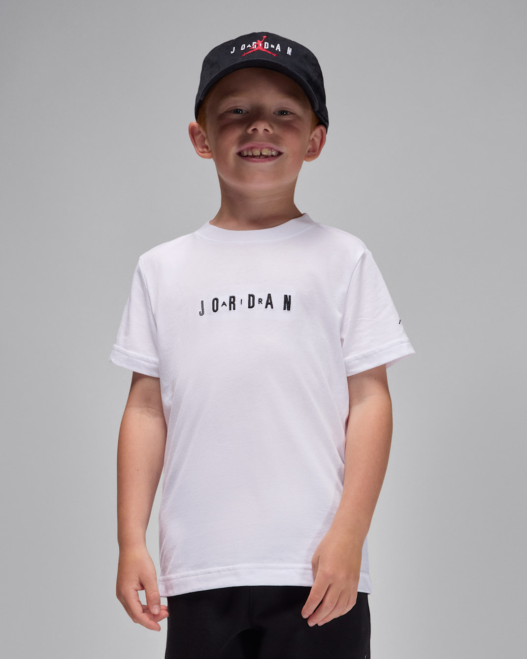 Jordan Little Kids' Embroidered T-Shirt - White