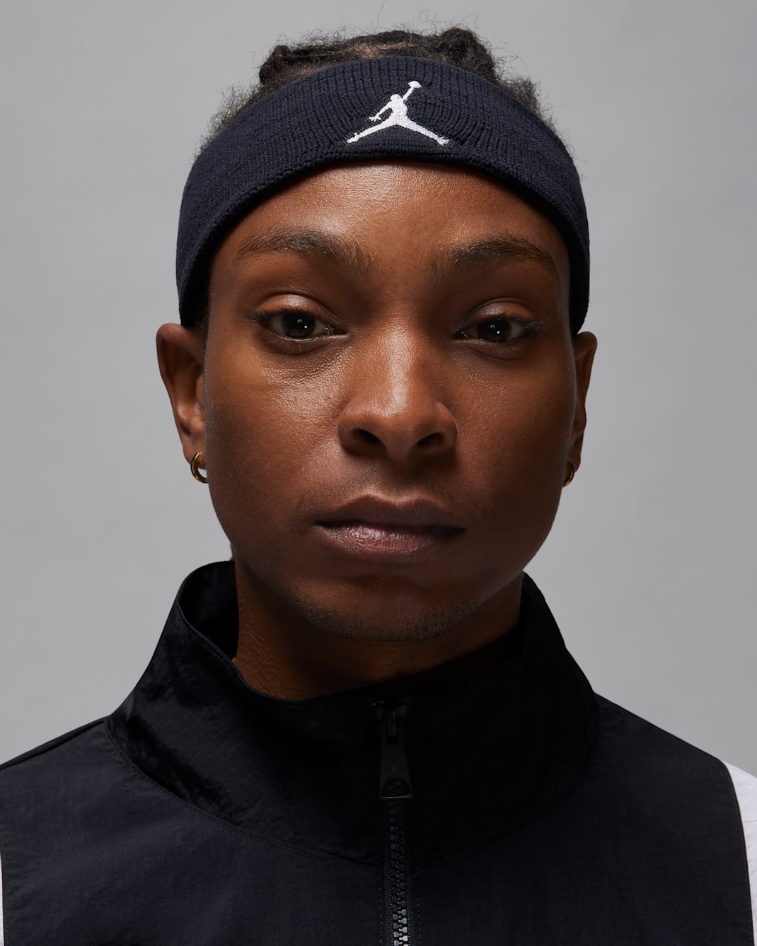 Jordan Dri-FIT Jumpman Cinta absorbent - Negre/Blanc